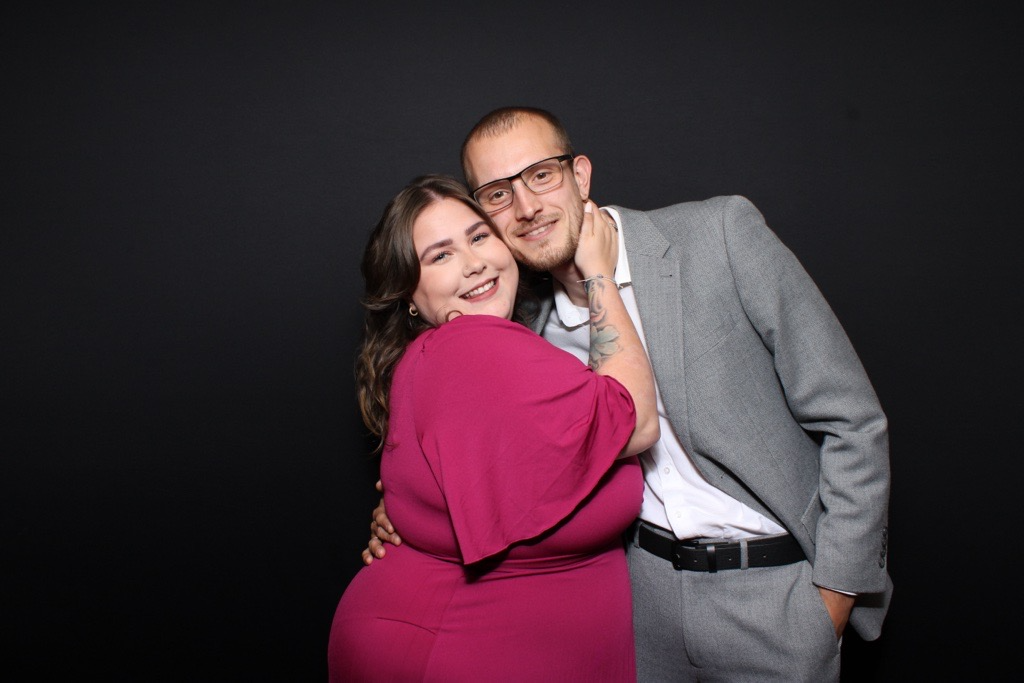 Bethanie-Taylor and Gregory dressed up